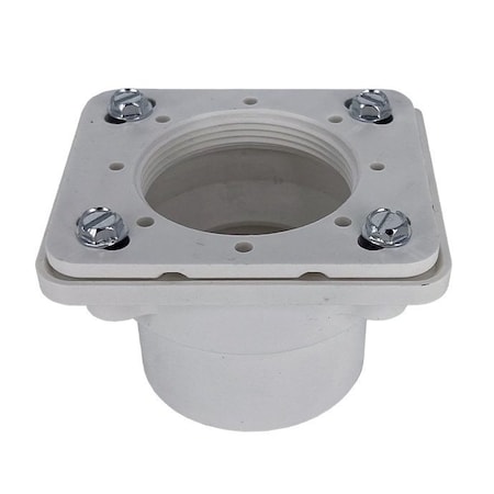 Mountain Plumbing Shower Drain Body - PVC Rough-In - Rectangular MT501P-ROUGH