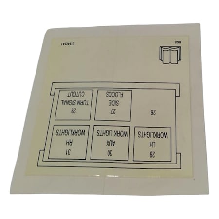 Cnh DECAL, CNH OEM 319422A1 319422A1