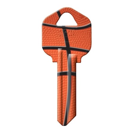 Hy-Ko Key Blank, Brass, Nickel-Plated, For: Kwikset KW1 Keyways 16010KW1-27