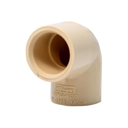 Charlotte Pipe And Foundry 1/2 In. Slip x Slip 90 Deg. CPVC Elbow 1/4 Bend, 10PK CTS02300C0600