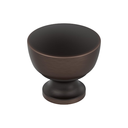 Amerock Chalice 1-1/4 inch (32mm) Diameter Oil-Rubbed Bronze Cabinet Knob, 25PK 25VMP37022ORB