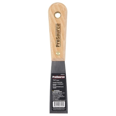 Prosource Putty Knife with Rivet, 1-1/4 in W HCS Blade 01520R