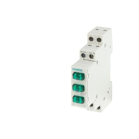 Siemens Light Indicators 3x LED 12..60V green 5TE5812