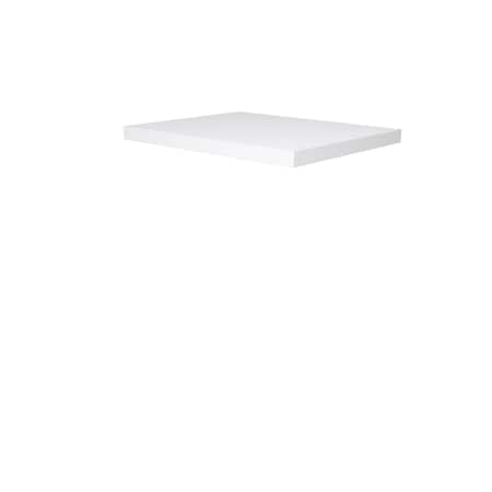 Bfm Seating Midtown Table Top - 1 7/8in Melamine with Honeycomb Core - 24x30 White WH2430