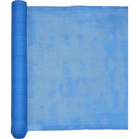 Ironwear 48in x 150' NFPA Flame Retardant Safety Debris Netting, 9.8lbs, Blue 1450-150-BL