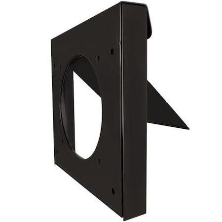Inovate 4 Black Collar Wall Vent DWV4K-NC