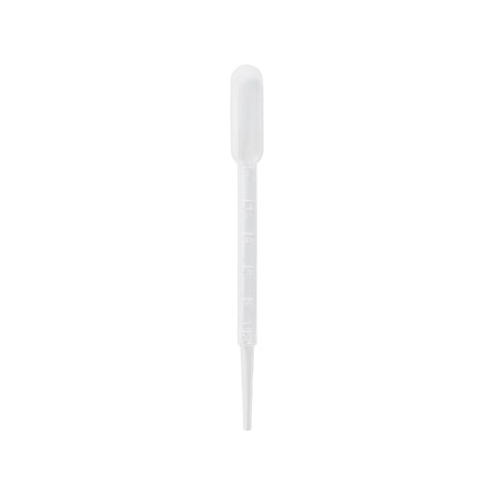 United Scientific Transfer Pipette, 7.5 mL, Graduated to 3 mL, LDPE, 500PK UNTP05