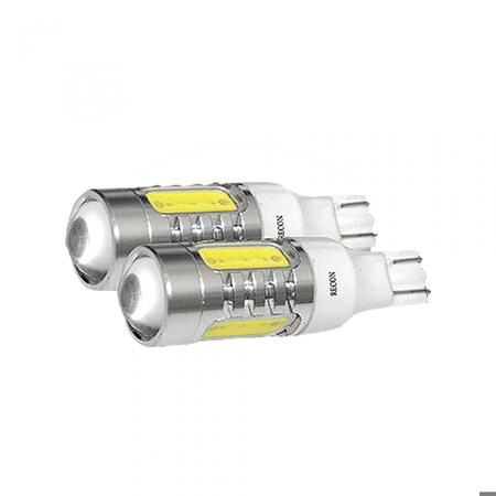 Recon Truck Accessories 921 T-15 (4 ULTRA HIGH POWER SMD LEDS ON EACH BULB) BULLET-STYLE ULTRA HIGH POWE 264226WH