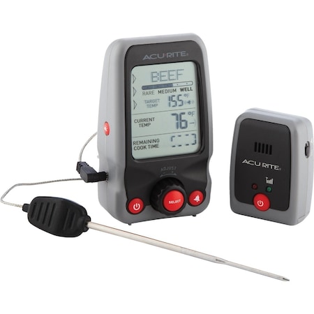 Acurite Acu-Rite Digital Probe Cooking Kitchen Thermometer with Pager 00278A2