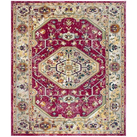 Safavieh Savannah Power Loomed Large Rectangle RugViolet & Violet 9 x 12 ft. SVH684N-9