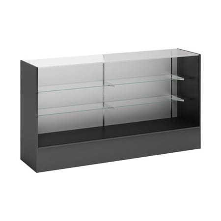 Specialty Store Services White 70 Inch Full Vision Showcase 3442W