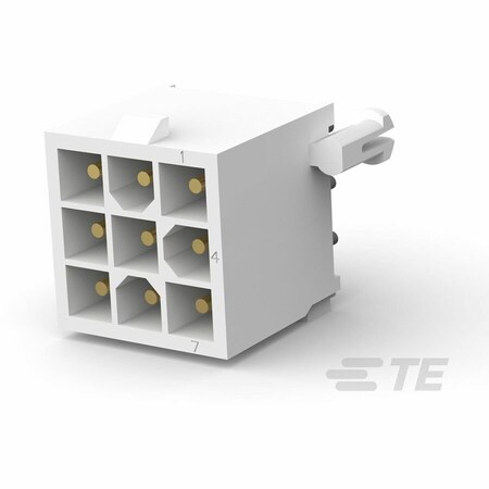 Te Connectivity AGASTAT Power Connector 9 Contacts Male Solder Terminal 1-770876-1