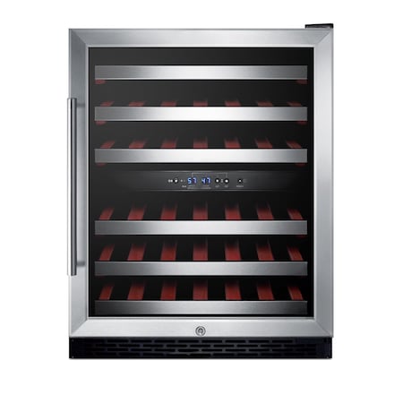 Summit 24in Wide Built-In Wine Cellar SWC530BLBIST