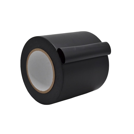 Wod Tape PWTB10 Heavy Duty Pipe Wrap Tape SPVC Black 6 in. x 33 yds, 8PK WOD PWTB10-06000-8-33-BLA