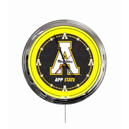 Holland Bar Stool Appalachian State University 16 LED Wall Clock ClkL16