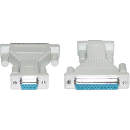 Cable Wholesale Serial / AT Modem Adapter, DB9 Female to DB25 Female 30D1-05400
