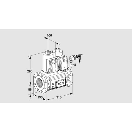 Honeywell Kromschroder VCS 780F05NNWRE/PPPP/PPPP KS88202985