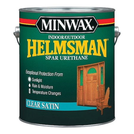 Minwax Finish, 1 gal, Satin, Clear 13205000