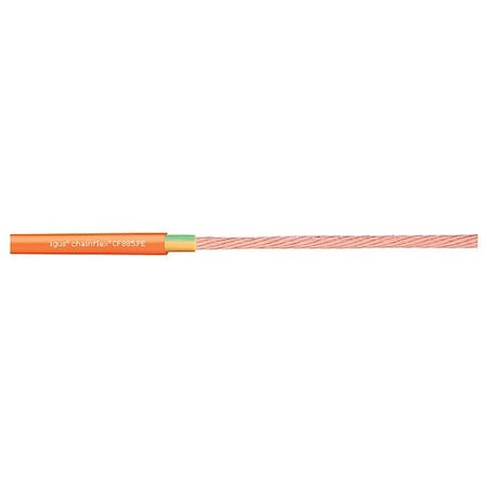 Chainflex Motor Cable, 2/0 AWG, Orange, PVC, 600 V CF885-PE-70001