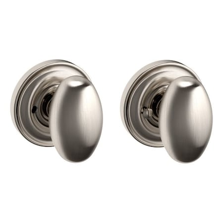 Baldwin Baldwin Preconfigured 5025 Knob with 5148 Rose Privacy Lock with 2-3/8in Backset and Full Lip 5025056PRIV