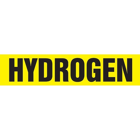 Accuform ASME ANSI PIPE MARKER HYDROGEN RPK453SSH