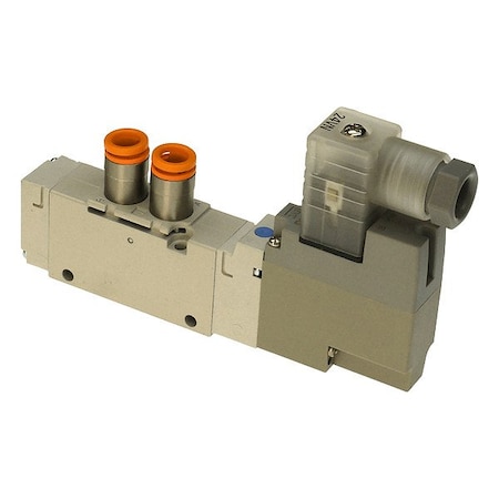 Smc Solenoid Air Control Valve, Rubber VQZ2121-5YZ1-N7T