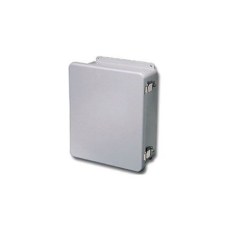 Stahlin Non-Metallic Enclosure, 8 in H, 4 in D, 8 in W, NEMA 4X, Fiberglass J808HPL