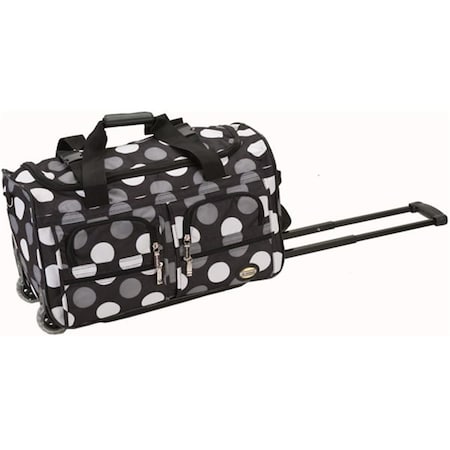 Rockland 22 in. Rolling Duffle Bag PRD322-NewBlackDot