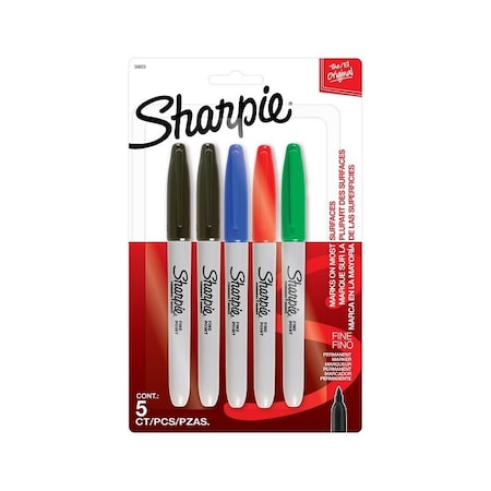 Sharpie Permanent Marker, Fine Point Lead/Tip 30653PP