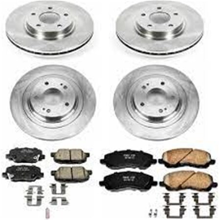 Track Usa Autospecialty Brake Kit for 2014-2018 Mitsubishi Outlander TR2143785