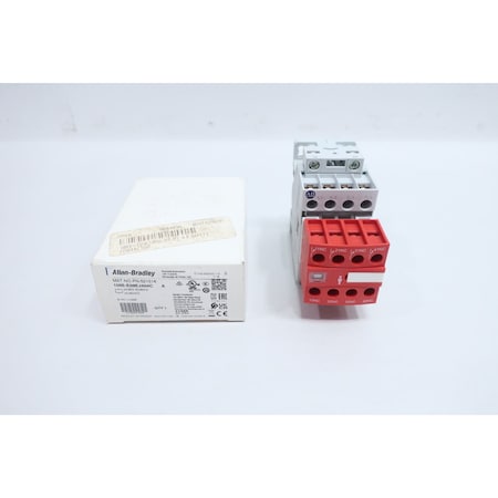 Allen Bradley SAFETY CONTACTOR 24-60V-AC 25A 100S-E09EJ404C
