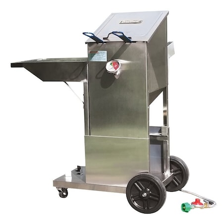Bayou Classic FRYER W/CART STAINLESS 4GAL 700-704