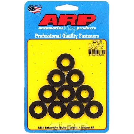Whole-In-One 200-8748 0.43 x 0.99 in. Black Harmonic Balancer Washers, 10PK WH3613023
