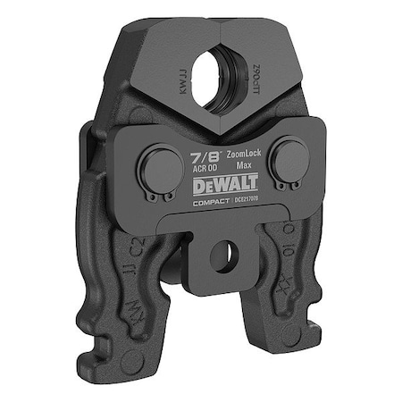Dewalt Press Jaw, Steel, Compact DCE217078