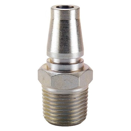 Parker Quick Connect, Plug, 1/4" Body, 1/8"-27 TL-254-2MP