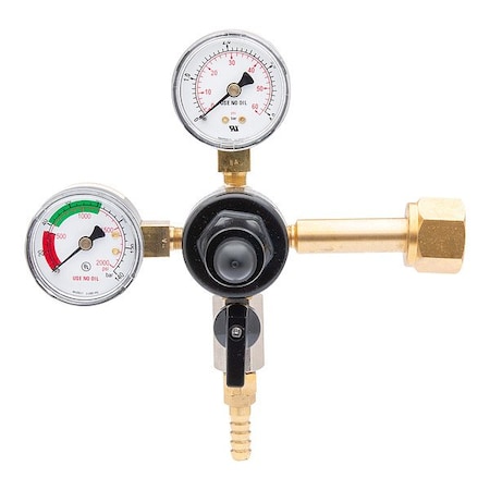 Harris Beverage Gas Regulator, 50 psig 3005234
