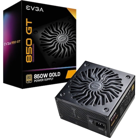 Evga Corporation EVGA 220-GT-0850-Y1 220-Gt-0850-Y1 Supernova 850 GT 850W 80 Plus Gold Fully Modular Power Supply Unit with FDB Fan 220-GT-0850-Y1