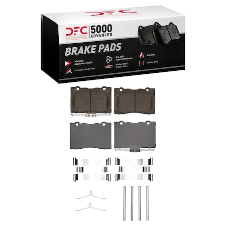 Dfc 5000 Advanced, Disc Brake Pad Set,  1551-1091-01