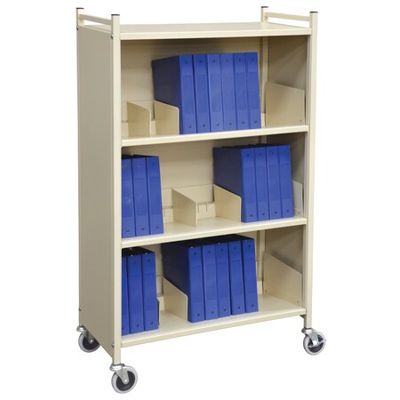 Omnimed Versa Cabinet Style Chart Rack 3 Tier, Flexable Storage Options 262130-BG