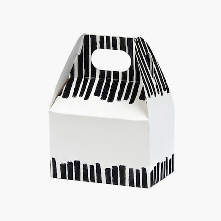 Nashville Wraps Tuxedo Fringe Mini Gable Box, 4x2.5x2.5, 6PK TXFMGB