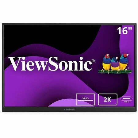 Viewsonic 16 PORTABLE WQXGA IPS MONITOR VG16562K