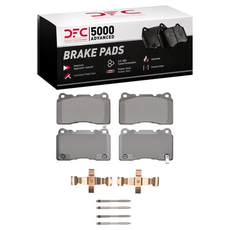 Dfc 5000 Advanced Disc Brake Pad Set,  1553-1001-03