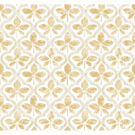 York Wallcoverings Sevilla Ochre Wallpaper GO8271