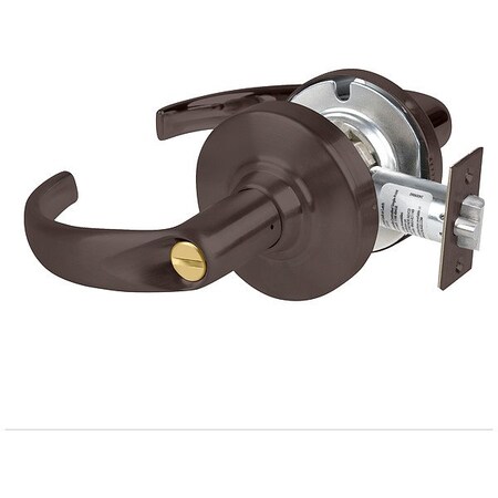 Schlage Door Lever Lockset, Steel, Non Keyed ALX40 SPA 613