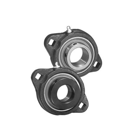 Iptci 2-Bolt Flange Ball Bearing Mounted Unit SALF205-16G H4