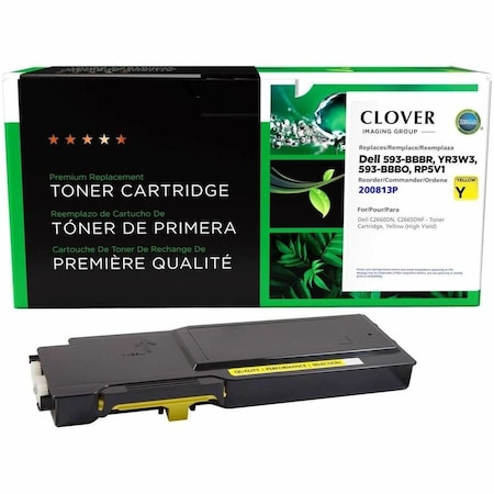 Clover Imaging Group Imaging Remanufactured High Yield Yellow Toner Cartridge 200813P