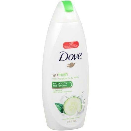 Dove Cool Moisture Body Wash, 22 Fluid Ounce, 4PK 68631