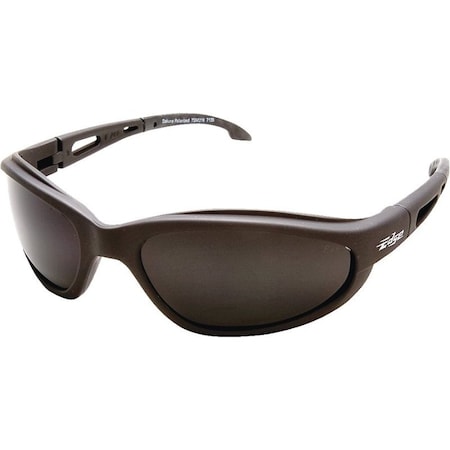 Edge Dakura Series Safety Glasses, Unisex, 61 mm W Lens, Polycarbonate Lens, Full Frame TSM216
