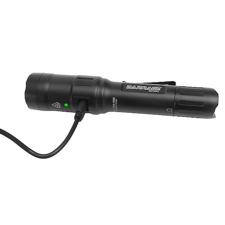 Nightstick Flashlight, 900 lm, 3 hr, 230m, Blk USB-568XL