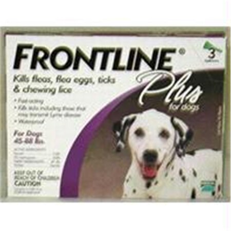 F.C.E. D -Frontline Plus Dog 45-88 Lb-3 Pack FC37216